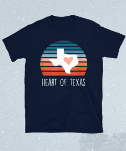 Heart of Texas I love Texas Shirt