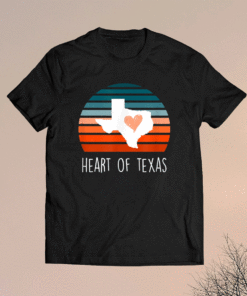 Heart of Texas I love Texas Shirt