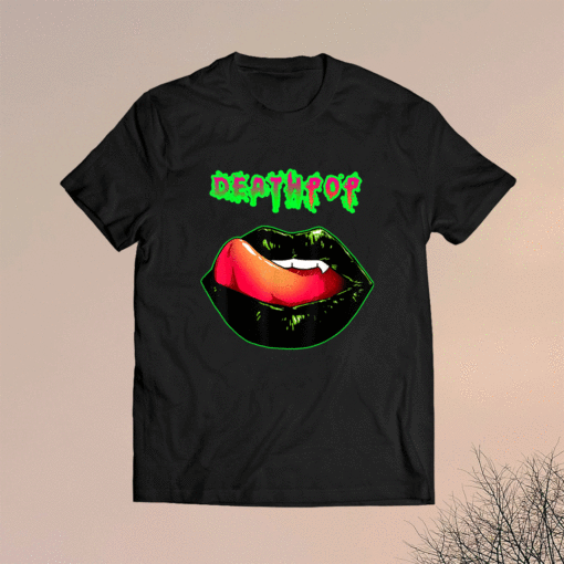 Deathpop Lips Colored Shirt