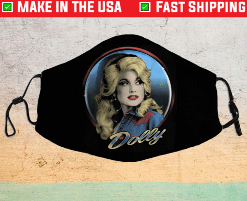 Dolly Parton Western Face Mask