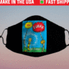 Dr Seuss The Lorax Book Cover Face Mask