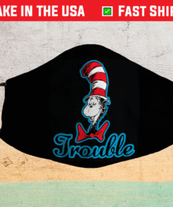 Dr. Seuss The Cat in the Hat Face Mask