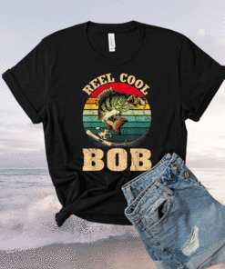 Vintage Reed Cool BOB Fishing Fathers Day Shirt
