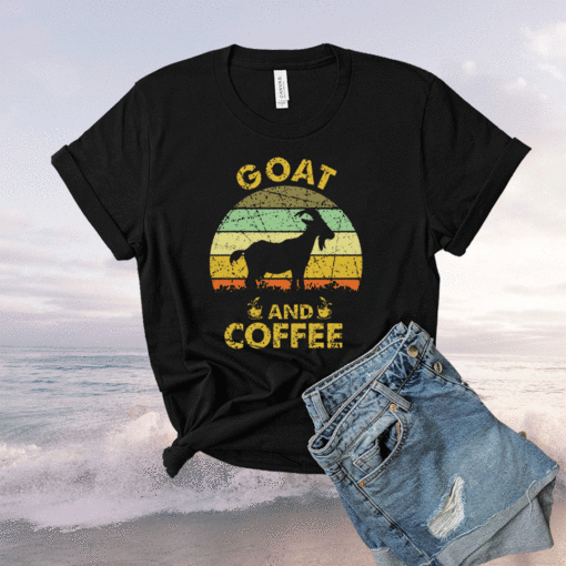 Vintage GOAT And Coffe T-Shirt