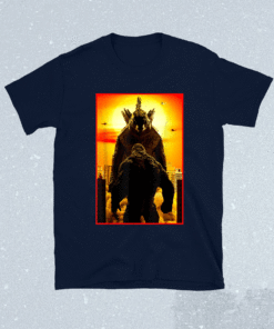 Godzilla vs Kong Official Team Godzilla Neon Shirt