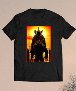 Godzilla vs Kong Official Team Godzilla Neon Shirt