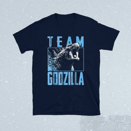 Godzilla vs Kong Official Team Godzilla Neon Shirt