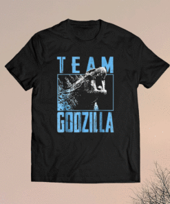 Godzilla vs Kong Official Team Godzilla Neon Shirt