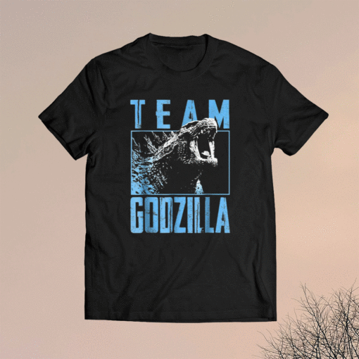 Godzilla vs Kong Official Team Godzilla Neon Shirt