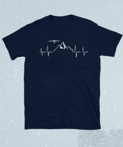 Hang gliding pilot heartbeat hang glider EKG Shirt