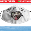 Husky Six Feet People Face Masks