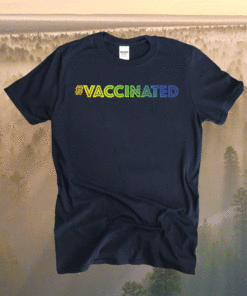 I'm Vaccinated Rainbow Gradient Colorway Shirt