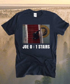 Joe Biden Falling Down Stairs Joe Vs Stairs Funny Shirt