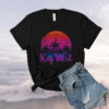 Key West Florida Family Beach Vacation Retro Shirt