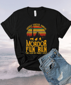 Middle Earths Annual Mordor Fun Run One Does Not Simply Shirt