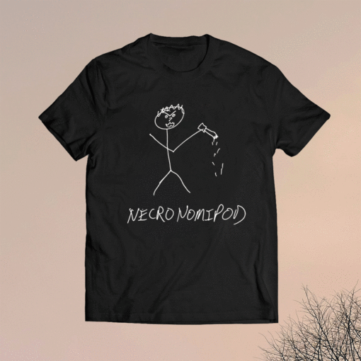 Necronomipod Stick Figure Mike Shirt