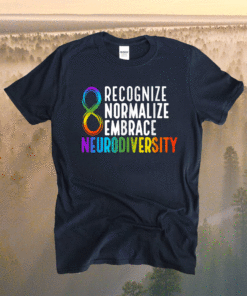 Neurodiversity Rainbow Infinity Shirt