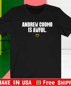 SARA GONZALES ANDREW CUOMO IS AWFUL SHIRT