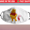 Piglet Eeyore Winnie the Pooh Cartoon Face Mask
