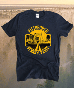 Pittsburgh Pennsylvania Steel City Skyline Home 412 Shirt