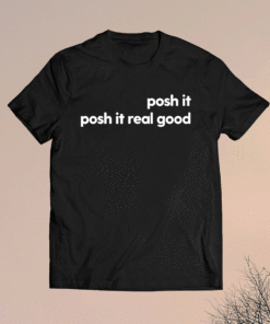 Posh It Reseller Thrifter Online Clothing T-Shirt