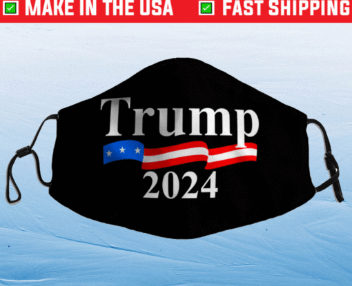 President Donald Trump Flag 2024 Face Mask