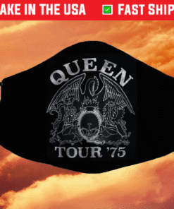 Queen Tour 75 Face Mask