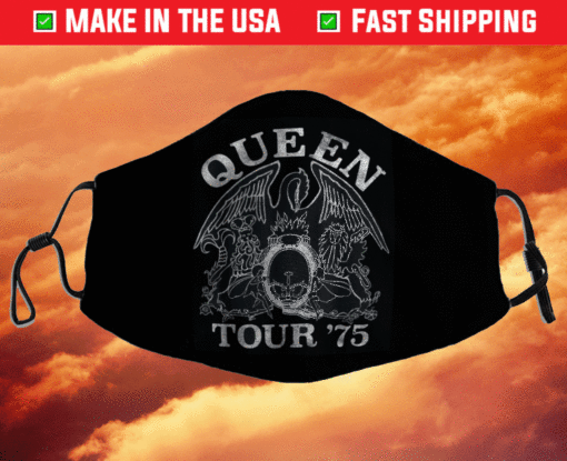 Queen Tour 75 Face Mask