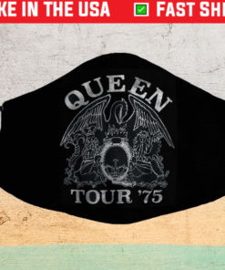 Queen Tour 75 Face Mask