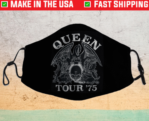 Queen Tour 75 Face Mask