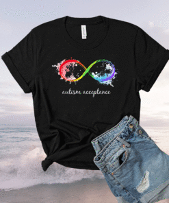 Red Instead Autism Shirt Autism Acceptance Shirt