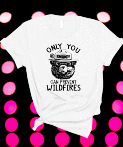 Smokey Bear Only You Can Prevent Wildfires T-Shirt