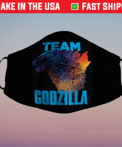 Team Godzilla Neon Face Mask