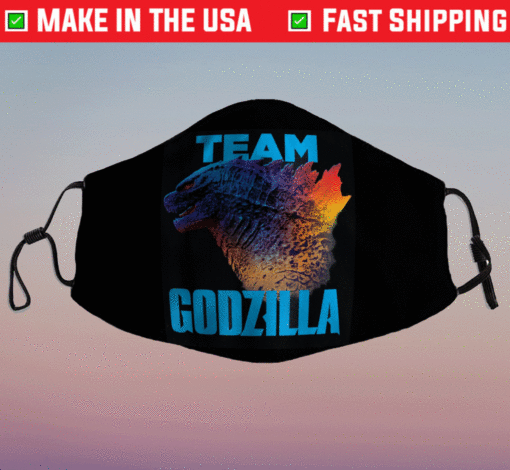 Team Godzilla Neon Face Mask