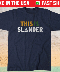 This is Slander Utah Basketball Shirt