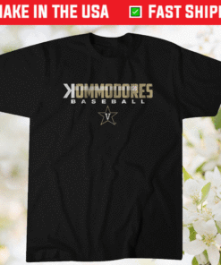 Vanderbilt Kommodores Baseball Apparel Shirt