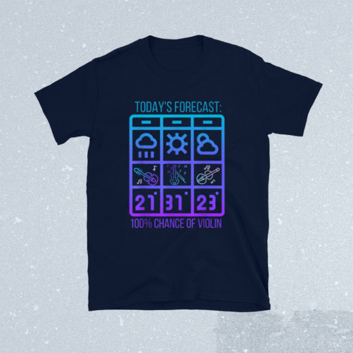 Violin Forecast Shirt