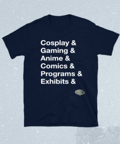 Wondercon Cosplay Gaming Anime Shirt