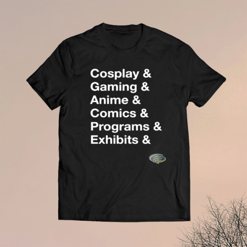 Wondercon Cosplay Gaming Anime Shirt