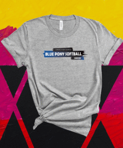 2021 HHS Blue Pony Softball Team Shirt
