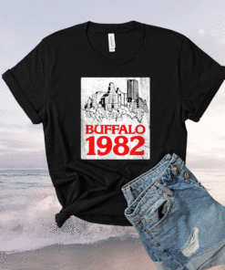 BUFFALO 1982 NY New York BFLO Skyline Shirt