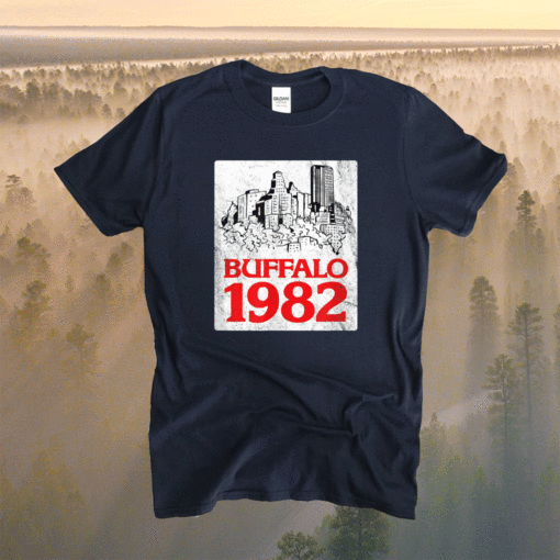 BUFFALO 1982 NY New York BFLO Skyline Shirt