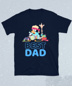 Bluey Dad Best Matching Family Shirt