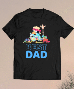 Bluey Dad Best Matching Family Shirt