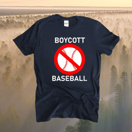 Boycott Baseball Shirt