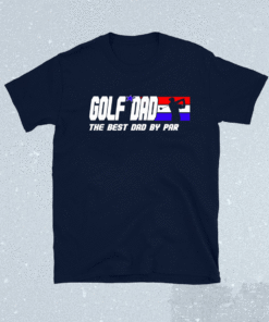 Dad Golf Shirt Men Fathers Day Golf Gifts Best Dad By Par Shirt