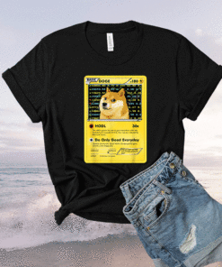 Dogecoin Doge HODL Card Crypto Meme Shirt