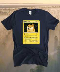 Dogecoin Doge HODL Card Crypto Meme Shirt