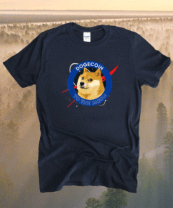 Dogecoin To The Moon Funny Crypto Meme Shirt