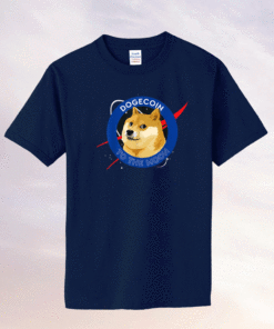 Dogecoin To The Moon Funny Crypto Meme Shirt